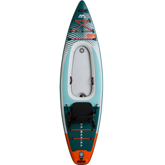 CASCADE 11'2" All Around Inflatable Hybrid Stand Up Paddle Board and Kayak