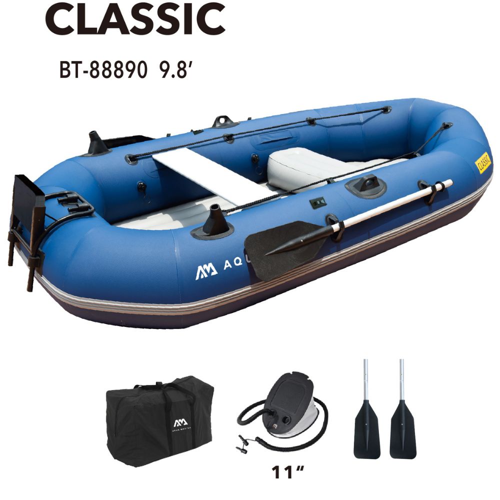 Classic Advanced Fishing Boat w/Mount for Gas Engine