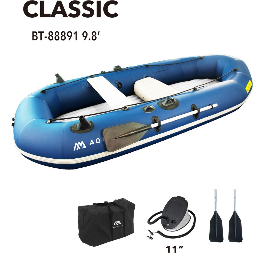 Classic Advanced Fishing Boat w/Mount for T-18 Trolling Motor