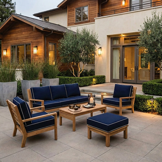 Coastal 3pc Club Set with Sofa