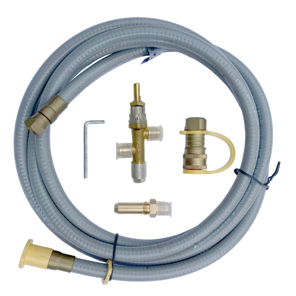 Propane to Natural Gas Fire Pit Conversion Kit: Granville / Hampton / Manhattan