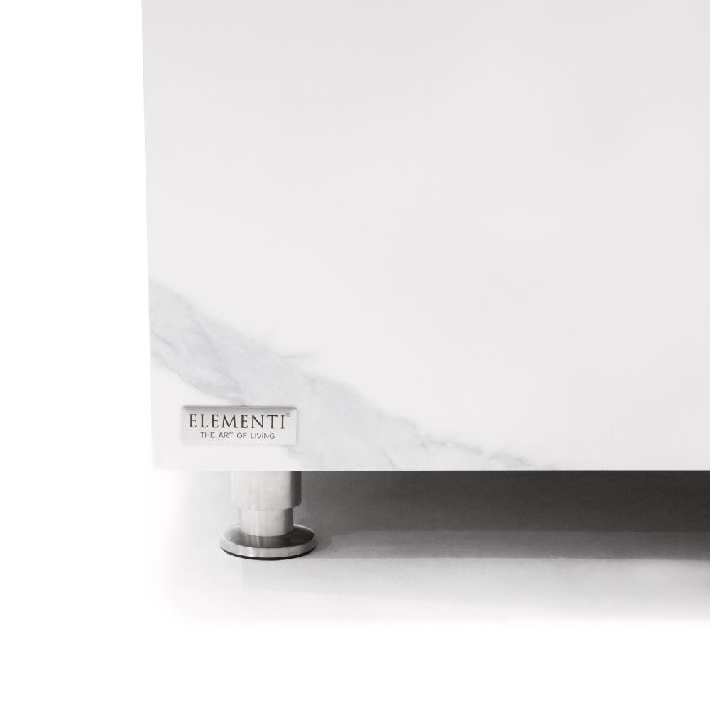 Bianco Medium Porcelain Square Coffee Table