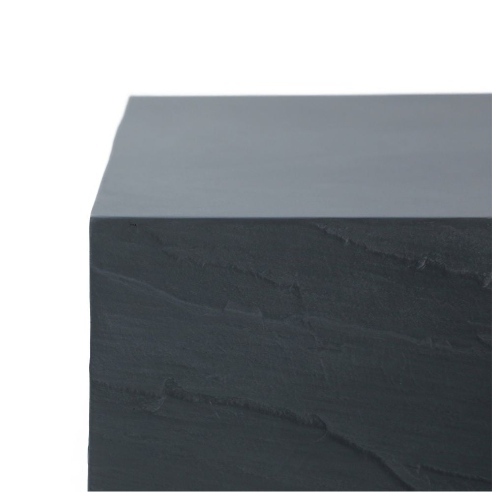 Colorado Sandstone Series Large Rectangular Cast Concrete Coffee Table