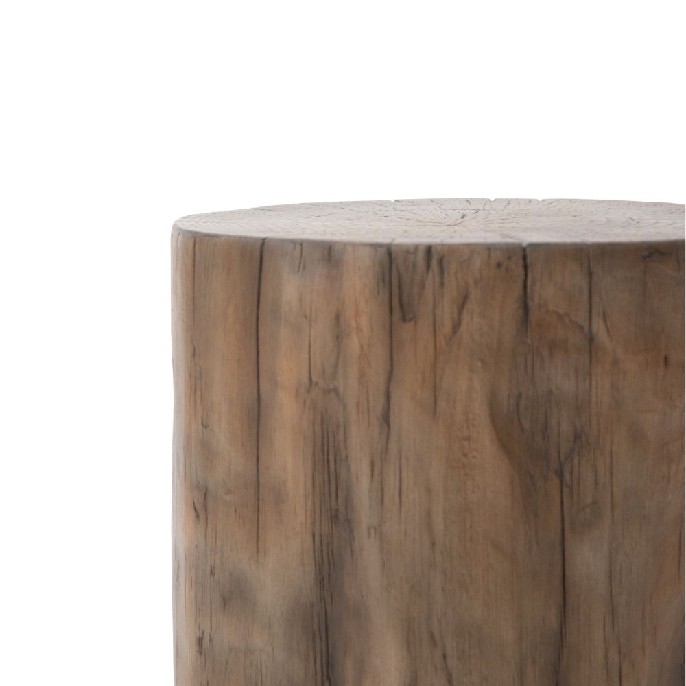 Daintree Wood Series Cast Concrete Side Table