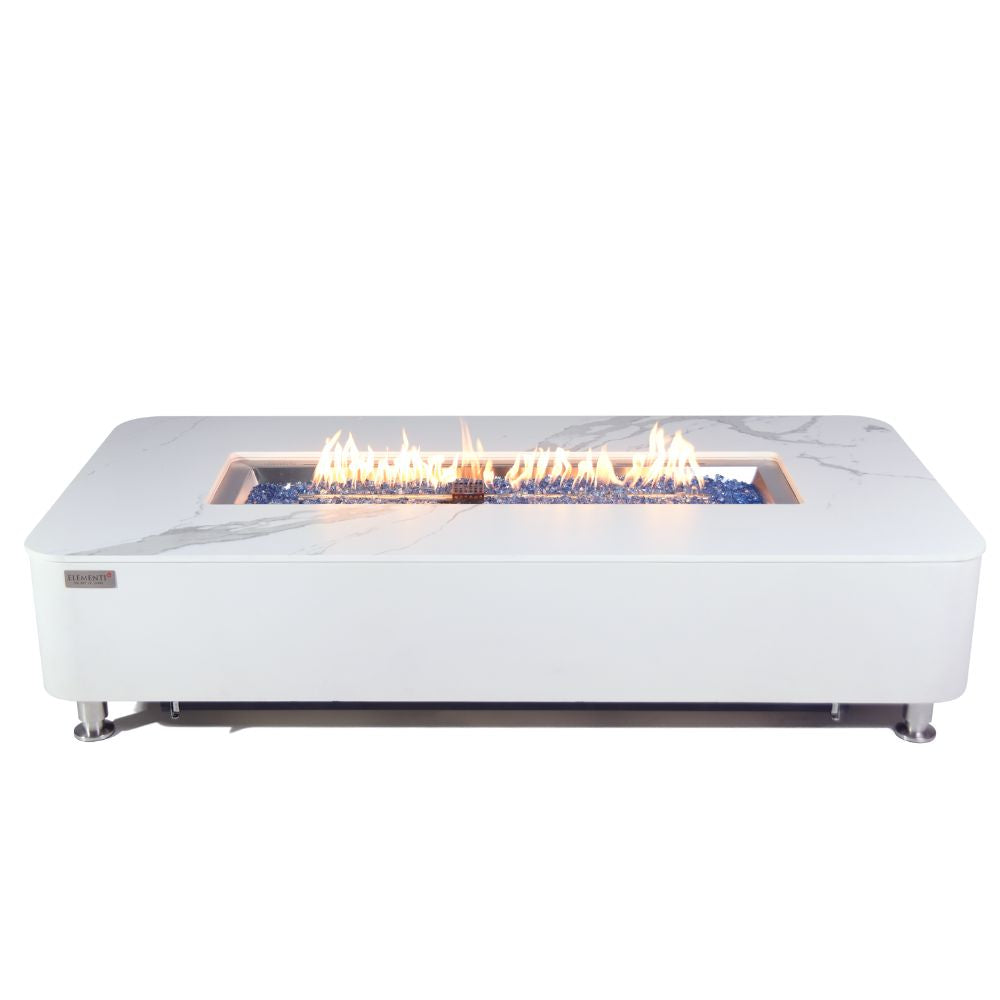 Athens Porcelain Fire Table