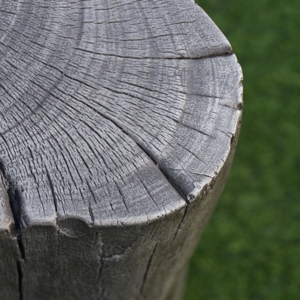 Warren Classic Grey Cast Concrete Seat
