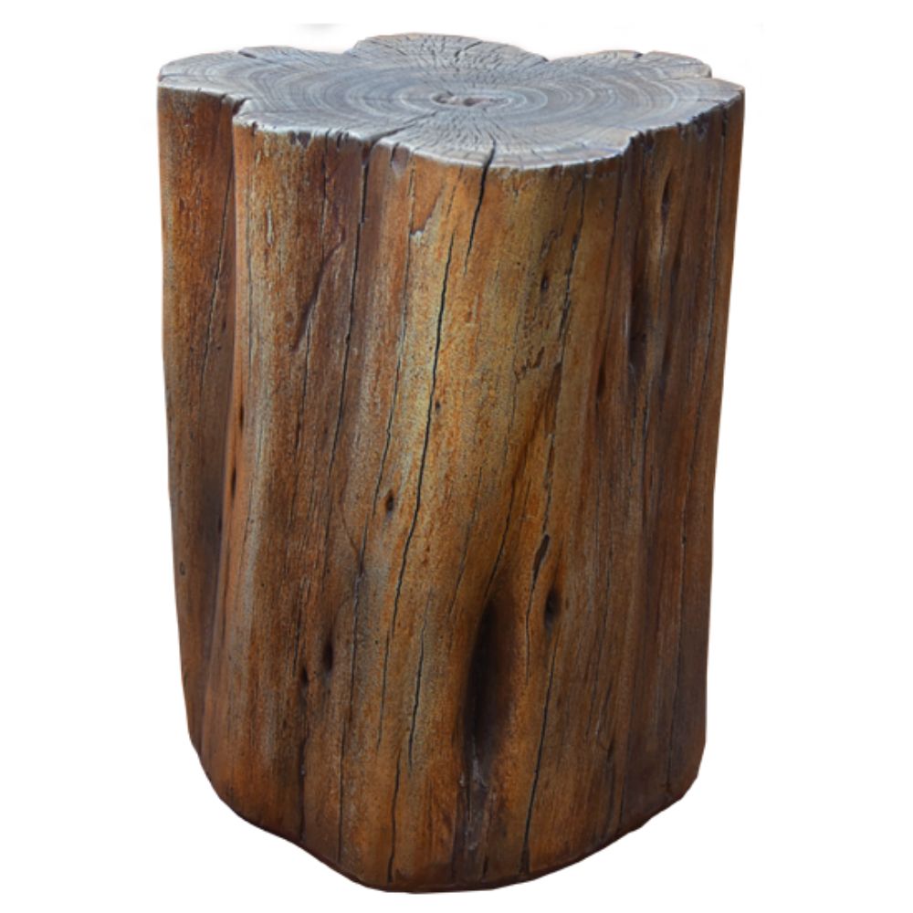 Warren Redwood Cast Concrete Seat