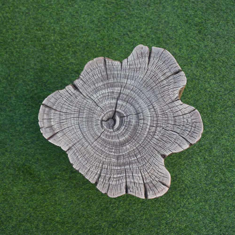 Warren Redwood Cast Concrete Seat