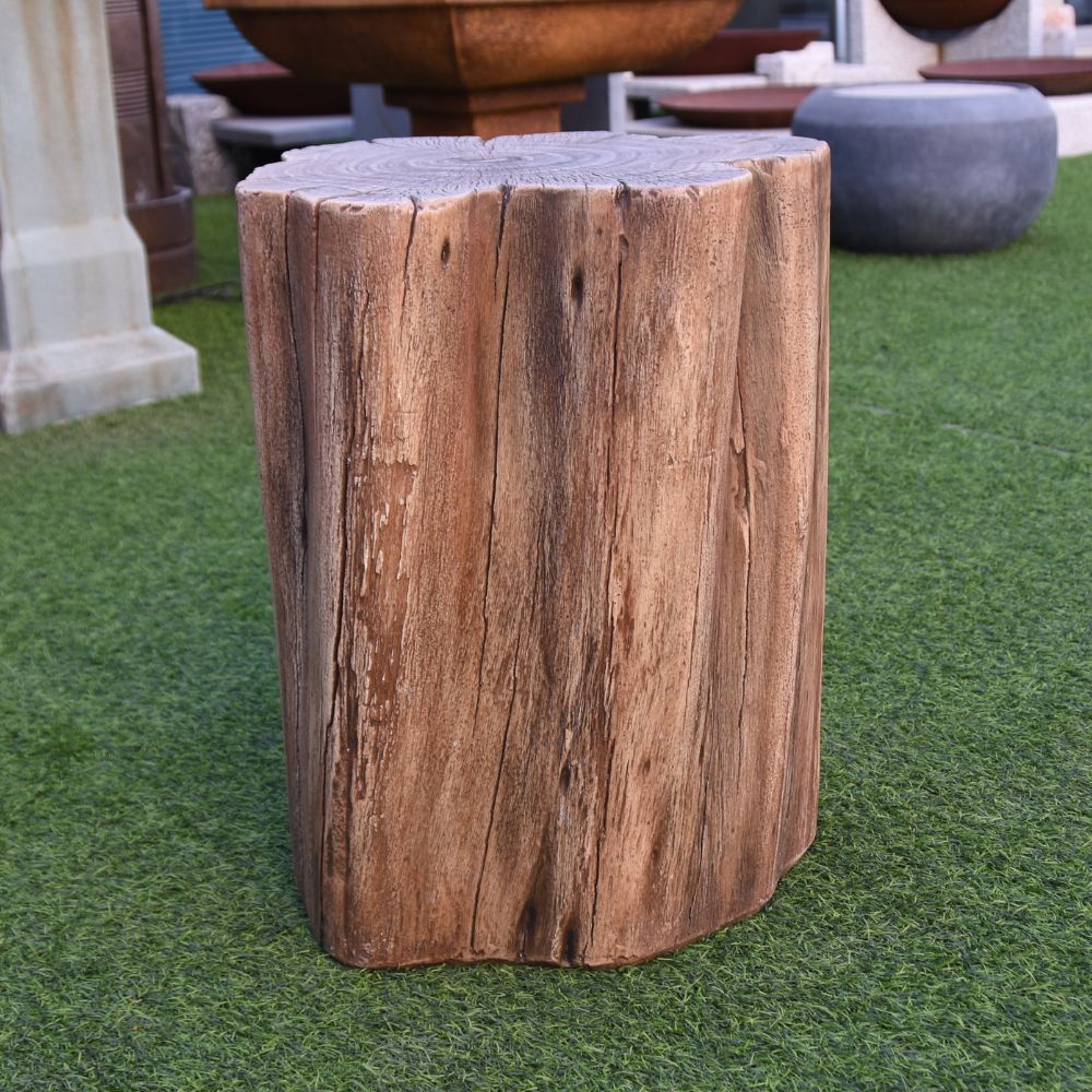 Warren Redwood Cast Concrete Seat