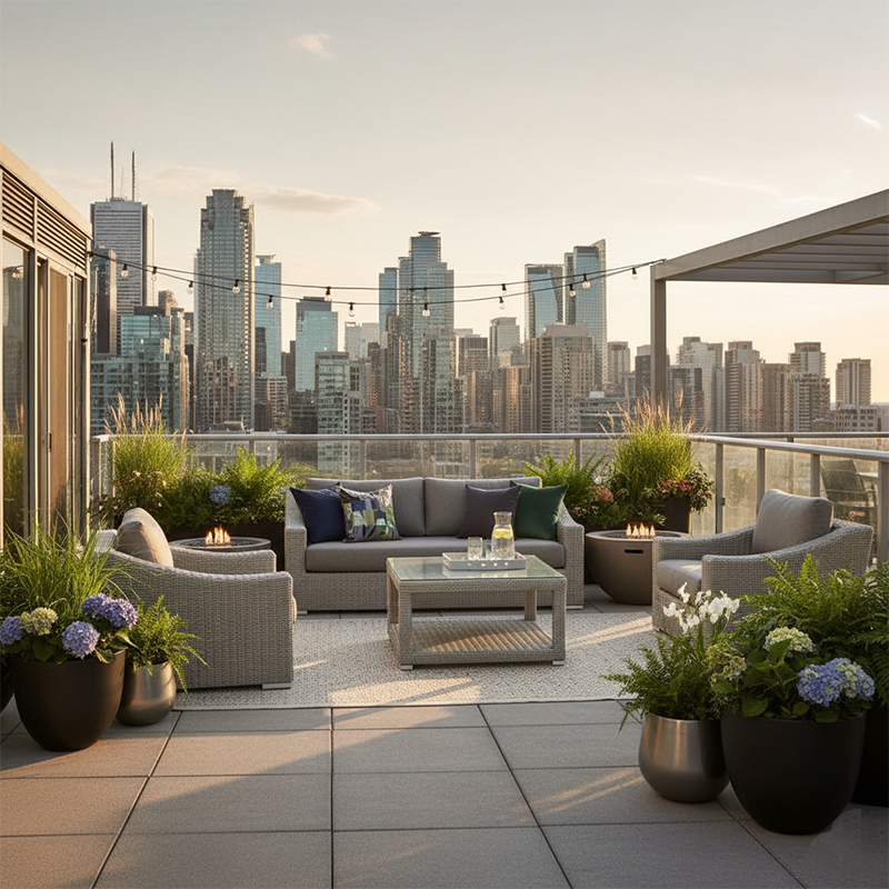 East Lake 3pc Club Set - Driftwood