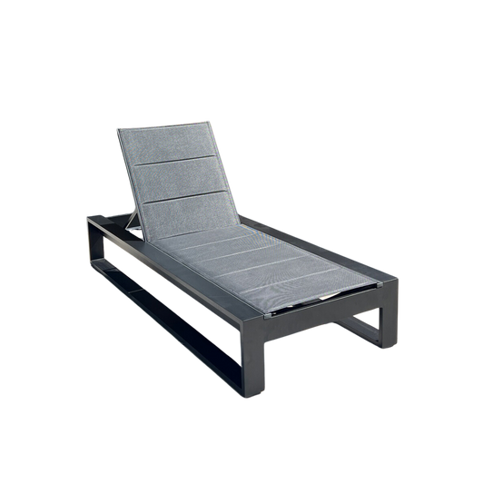 Evee Padded Sling Chaise Lounge