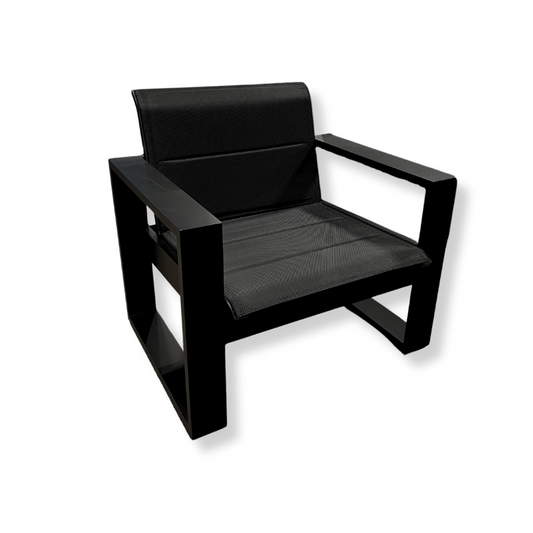 Evee Padded Sling Club Chair