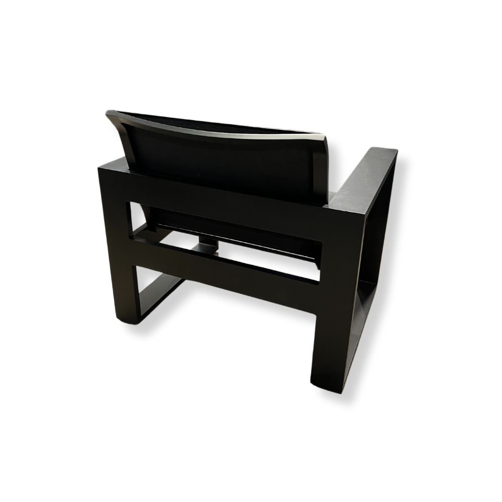 Evee Padded Sling Club Chair