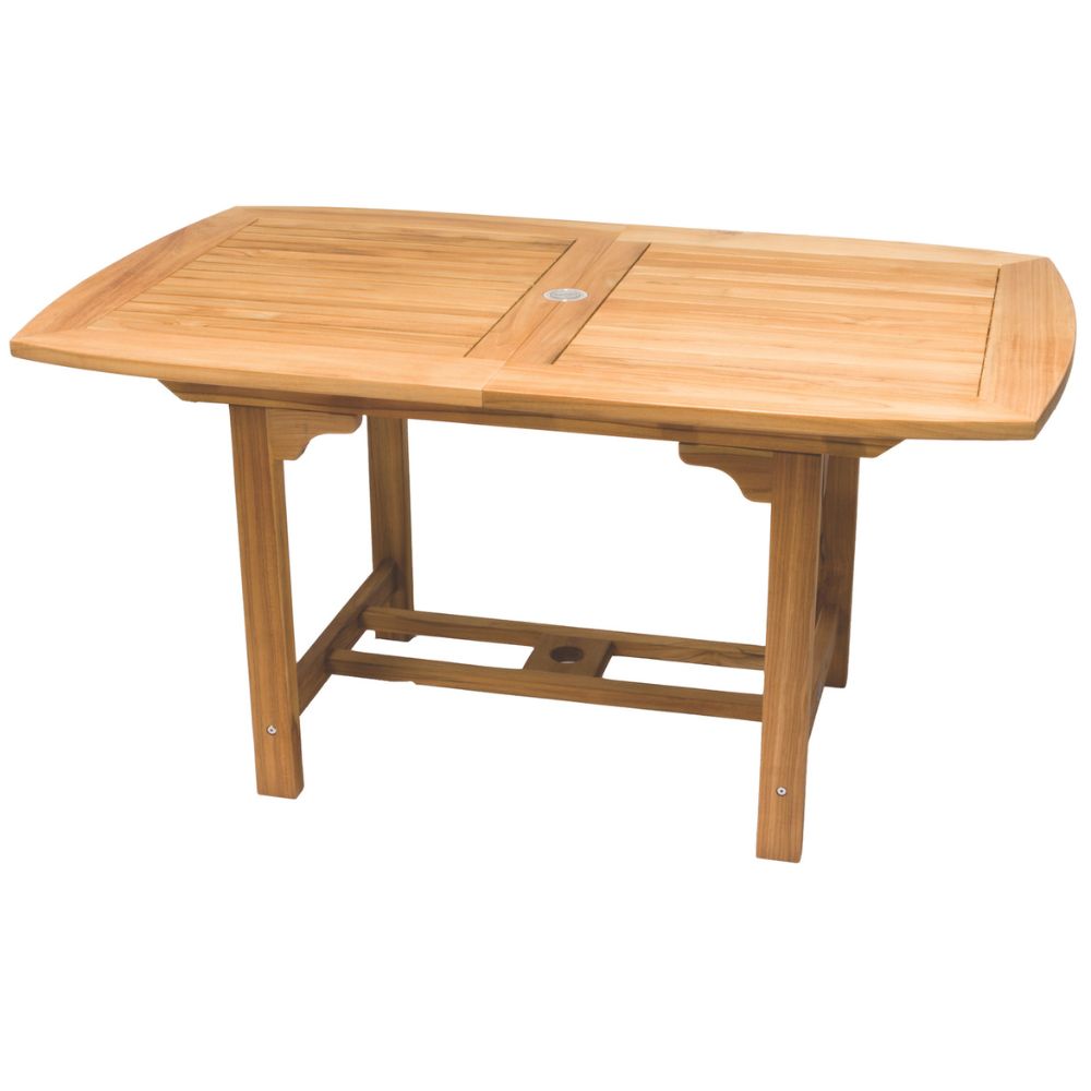 Family Expansion Rectangular Teak Table
