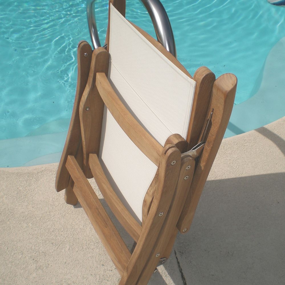 Florida 5pc Square Teak Dining Set