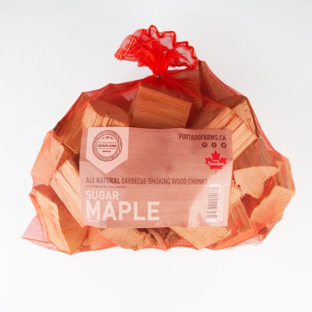 Furtado Farms Cookwood Chunks: Sugar Maple