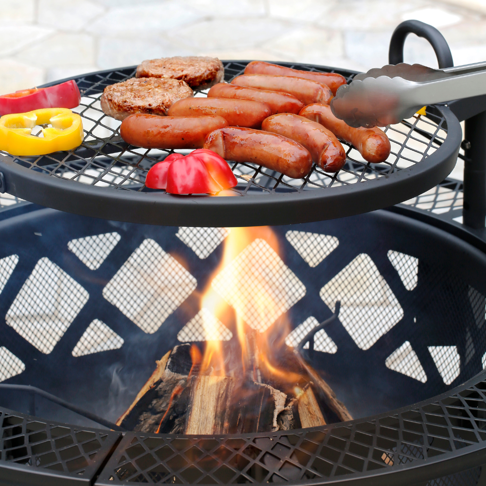 Fire Pit with Grill