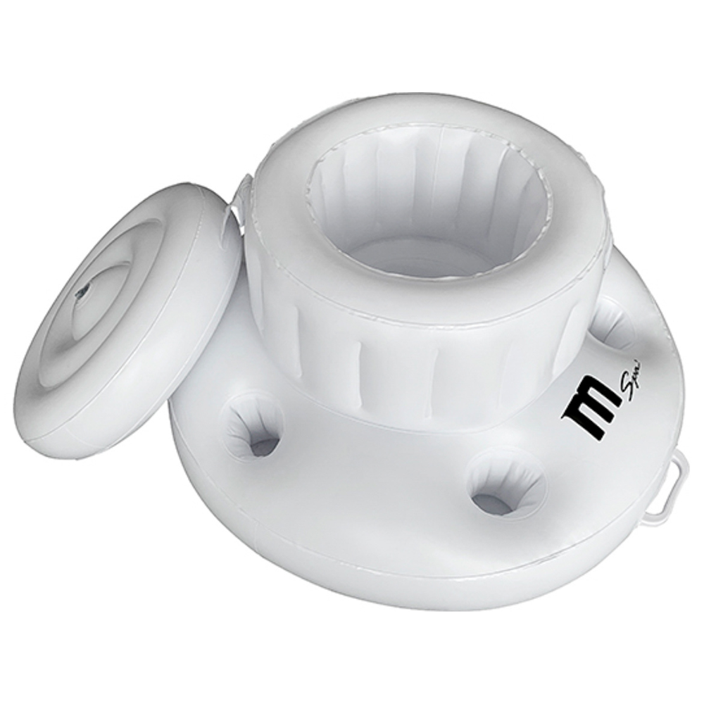 Inflatable Ice Box and Snack Holder