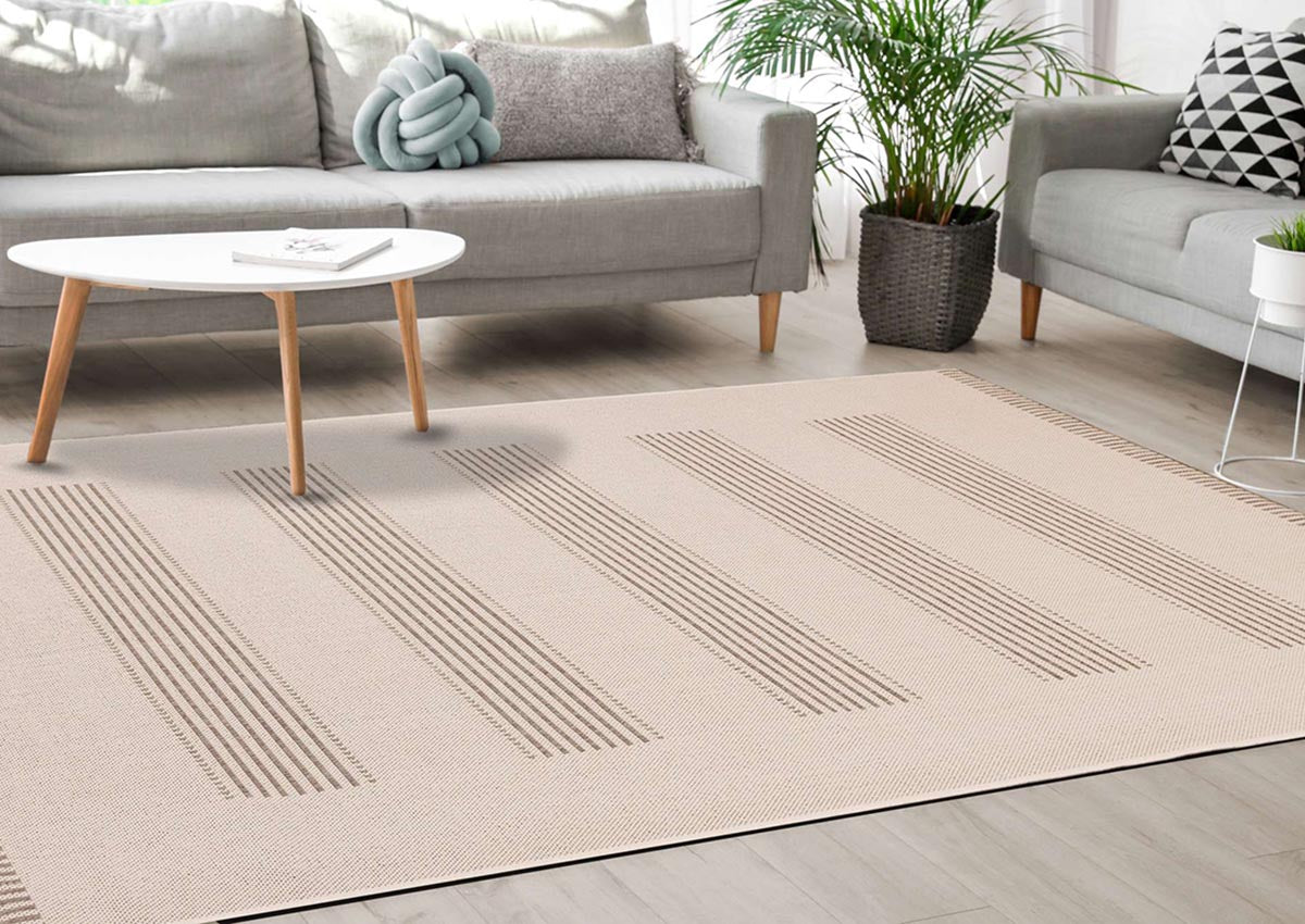 Horizon Outdoor Carpet - Cream/Beige