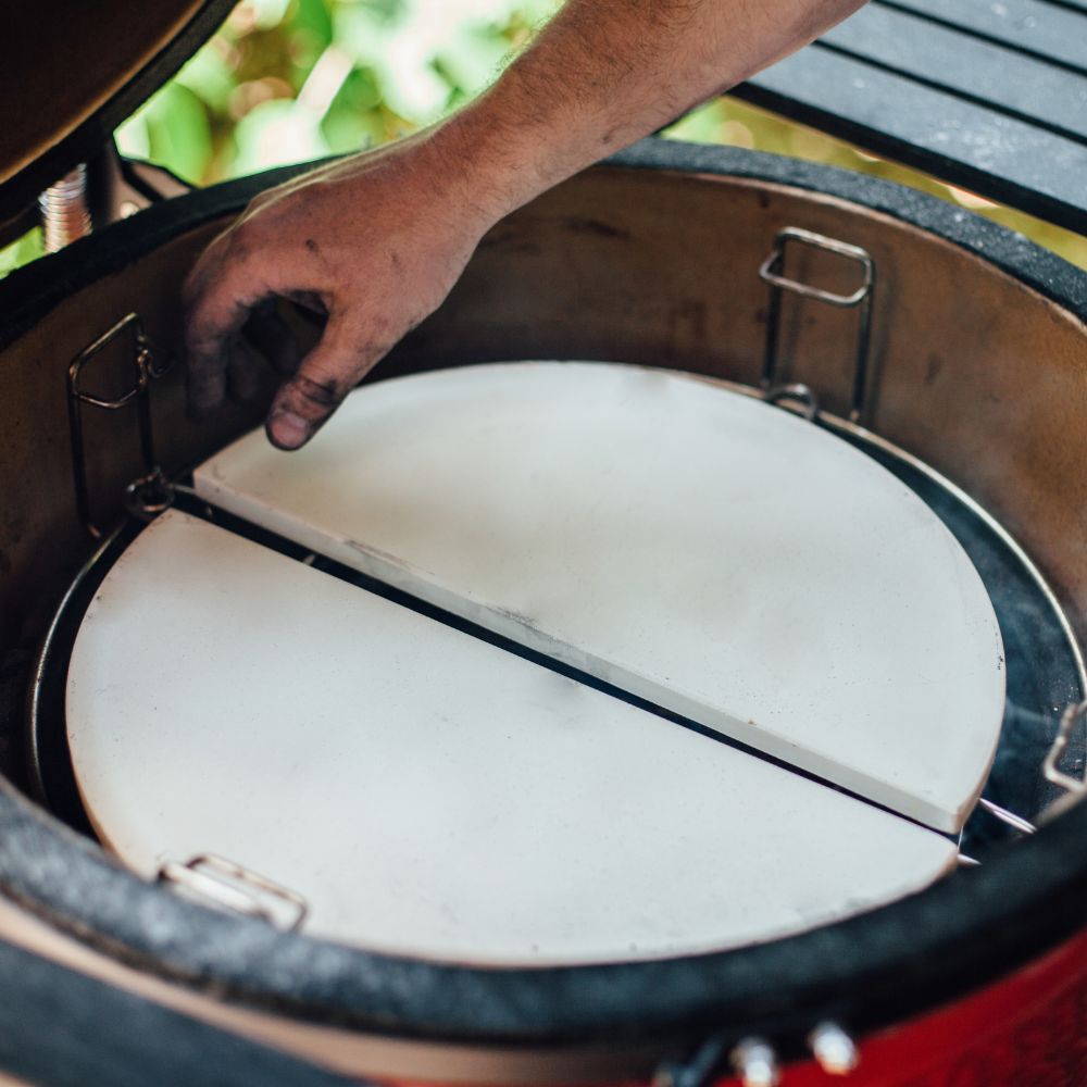 Kamado Joe Classic Joe Half Moon Deflector Plates