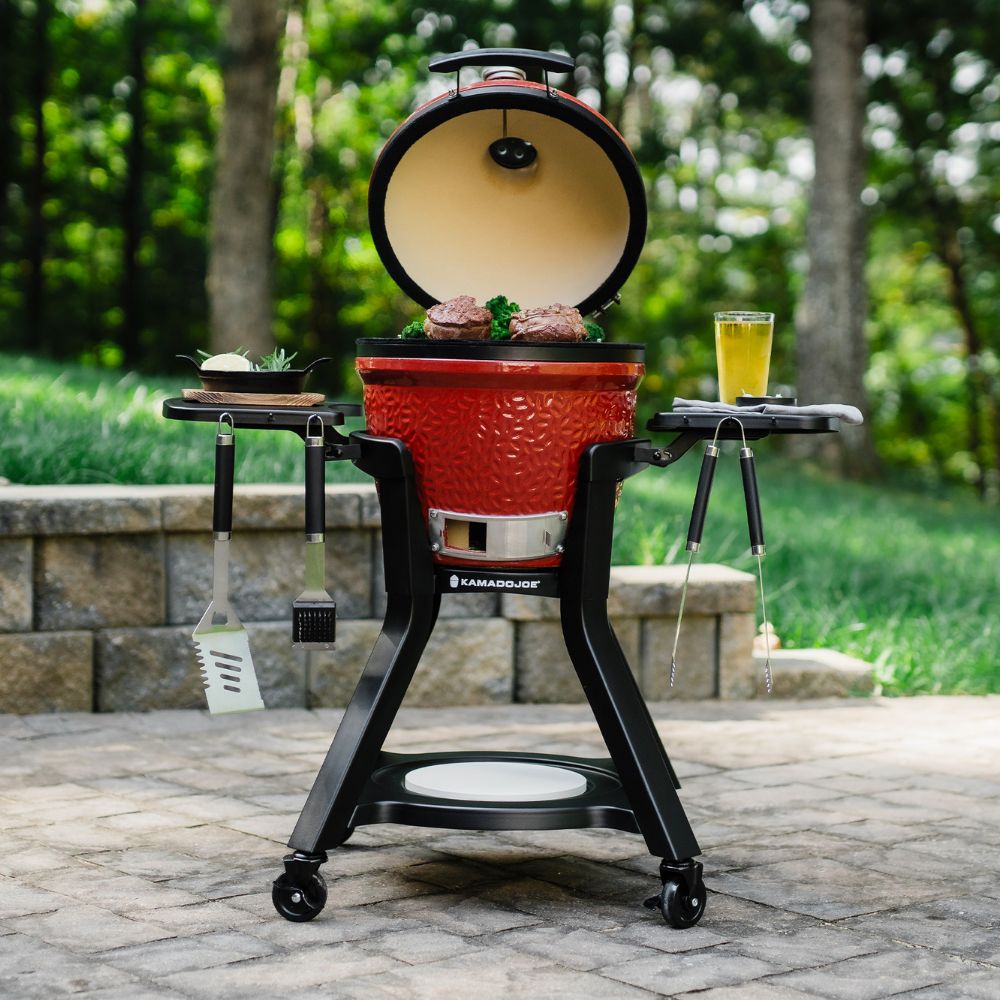 Kamado Joe Jr. Cart with Side Shelves