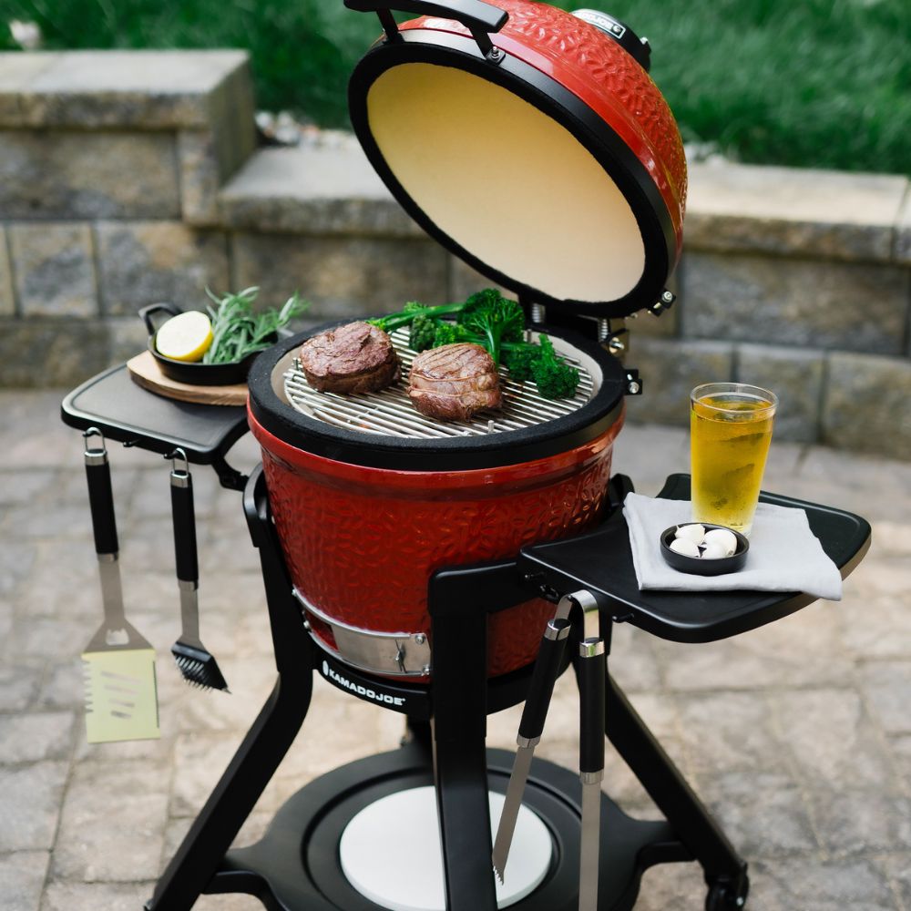 Kamado Joe Jr. Cart with Side Shelves