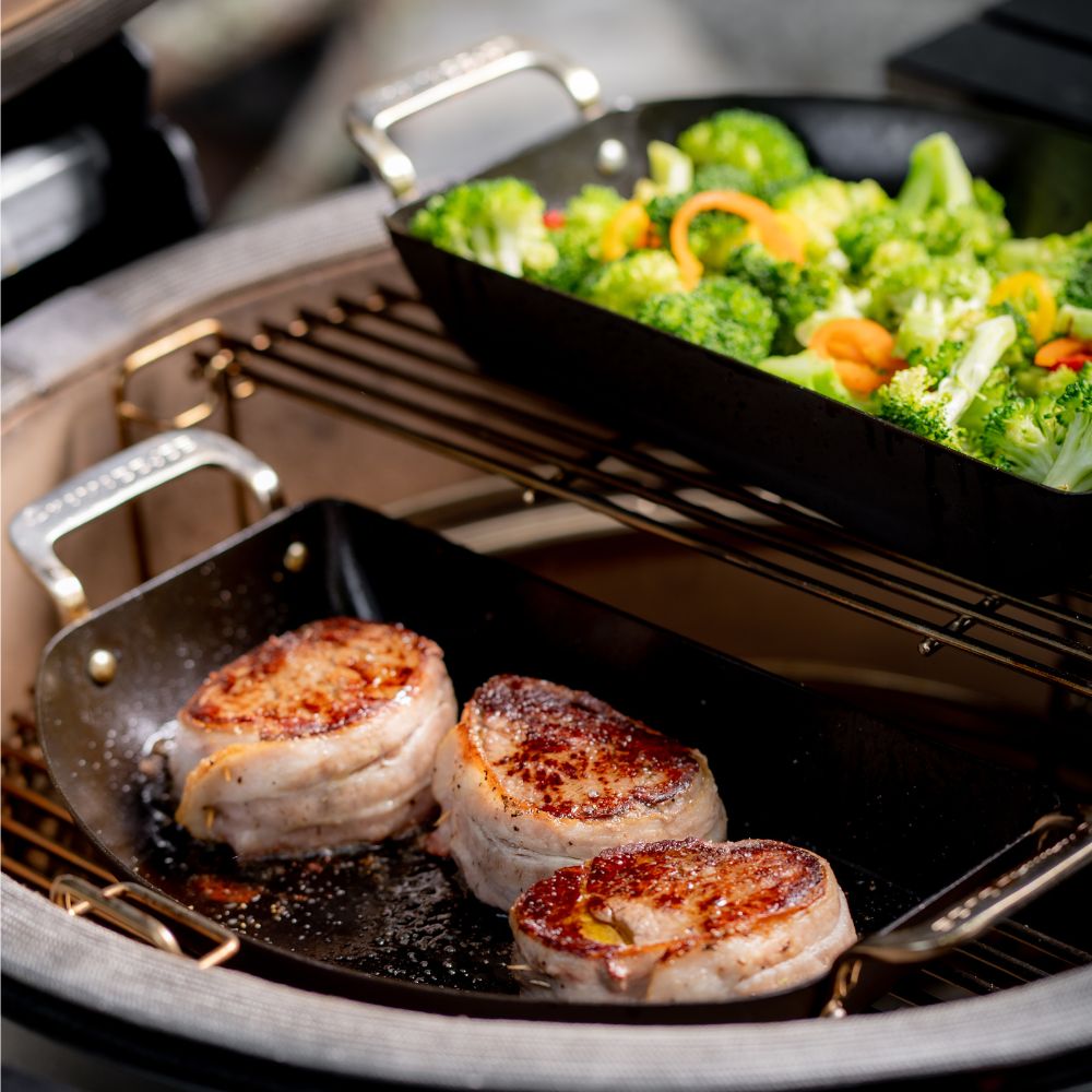 Kamado Joe Karbon Steel Half Moon Pan