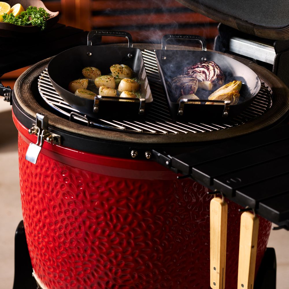 Kamado Joe Karbon Steel Half Moon Pan