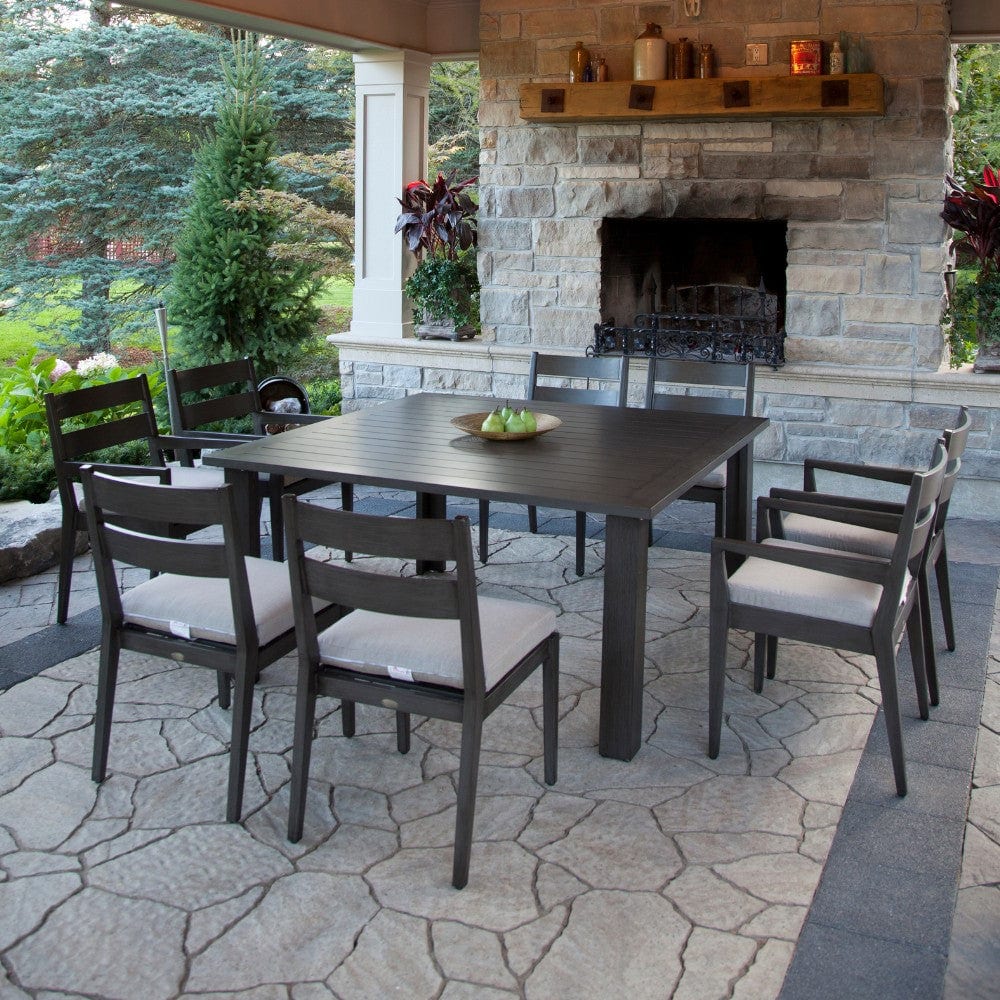 Lucia 9pc Square Dining Set