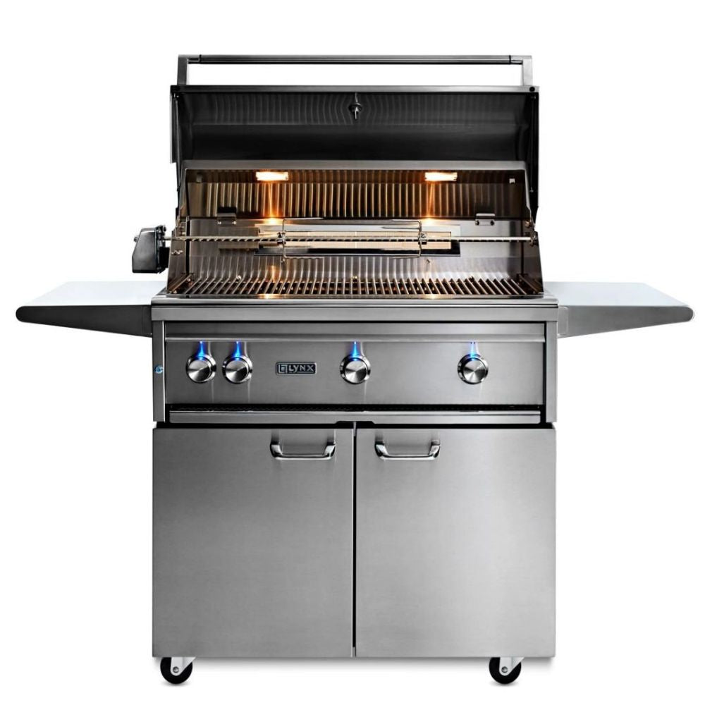 Lynx 36" Professional Gas Grill with 1 Trident & Rotisserie