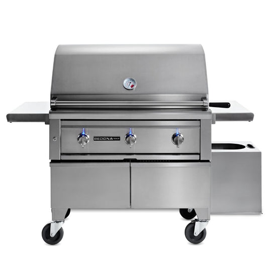 Lynx 36" Sedona Freestanding ADA Gas Grill with 1 ProSear & 2 Stainless Steel Burners