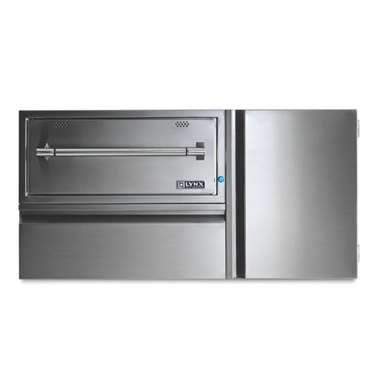 Lynx 42" Convenience Center with Warming Drawer, Utility Drawer & Propane Tank Storage