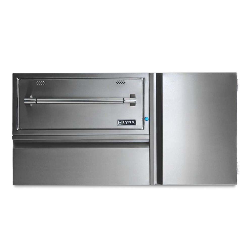 Lynx 42" Convenience Center with Warming Drawer, Utility Drawer & Propane Tank Storage