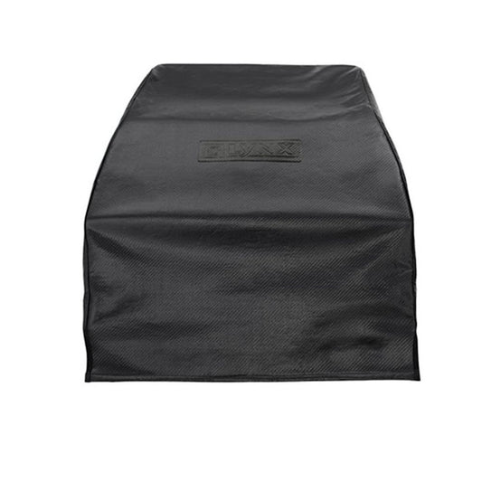 Lynx Carbon Fiber Vinyl Cover: Built-In Napoli Outdoor Pizza Oven