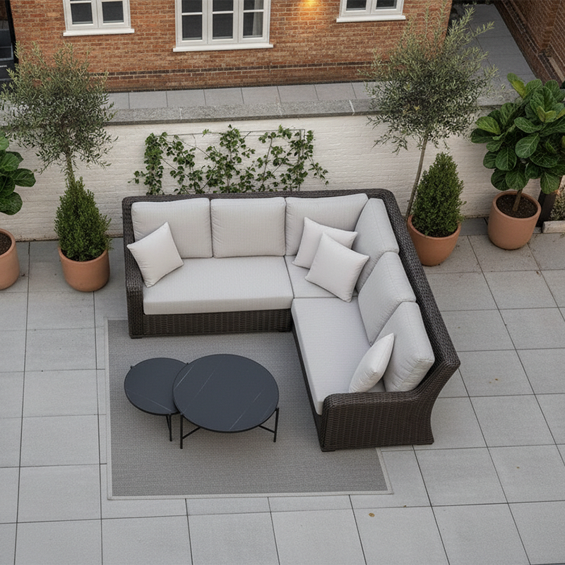 Laurent 3pc Sectional - Chestnut