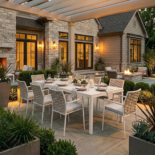 Loop Collection 9pc Dining Set