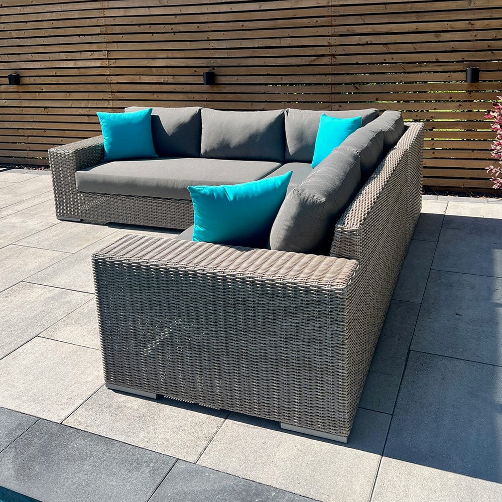Lotus 3pc Sectional - Driftwood