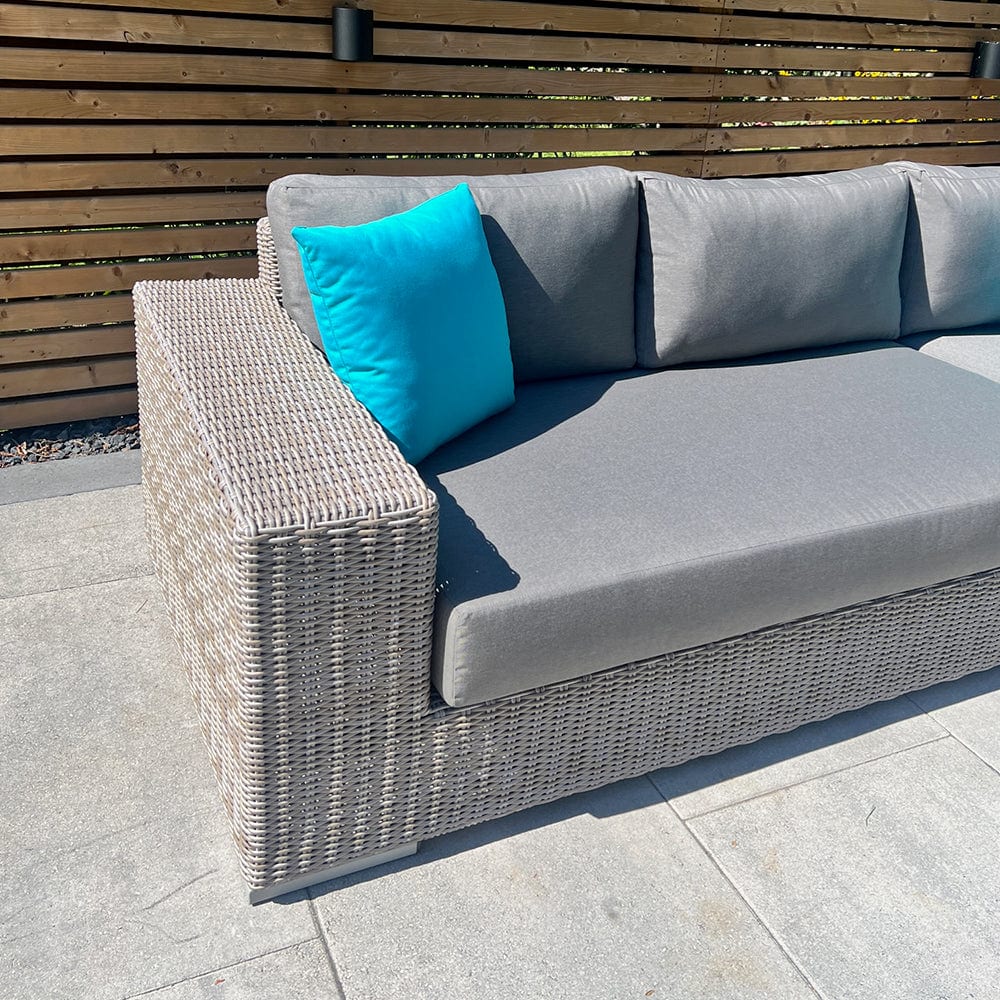 Lotus 3pc Sectional - Driftwood