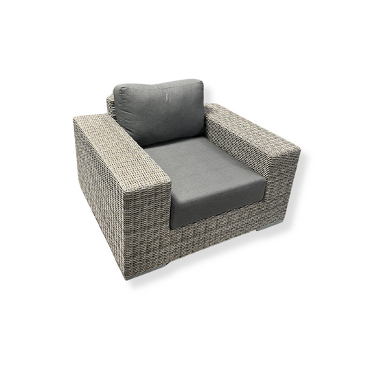 Lotus Club Chair - Driftwood