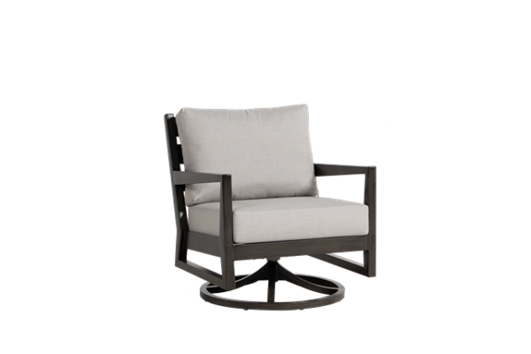 Lucia Swivel Rocker Club Chair