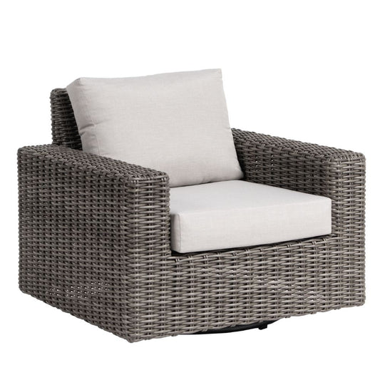 Mission Hill Swivel Gliding Club Chair