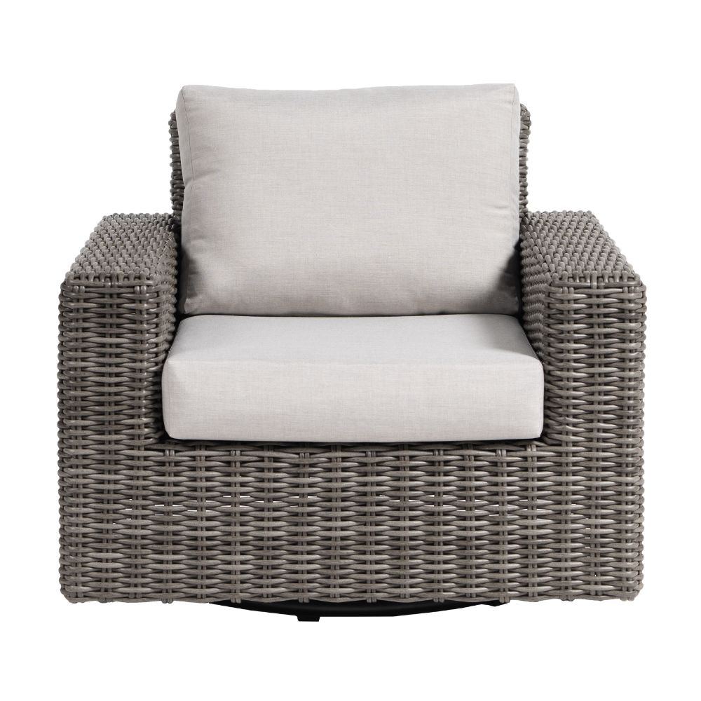 Mission Hill Swivel Gliding Club Chair