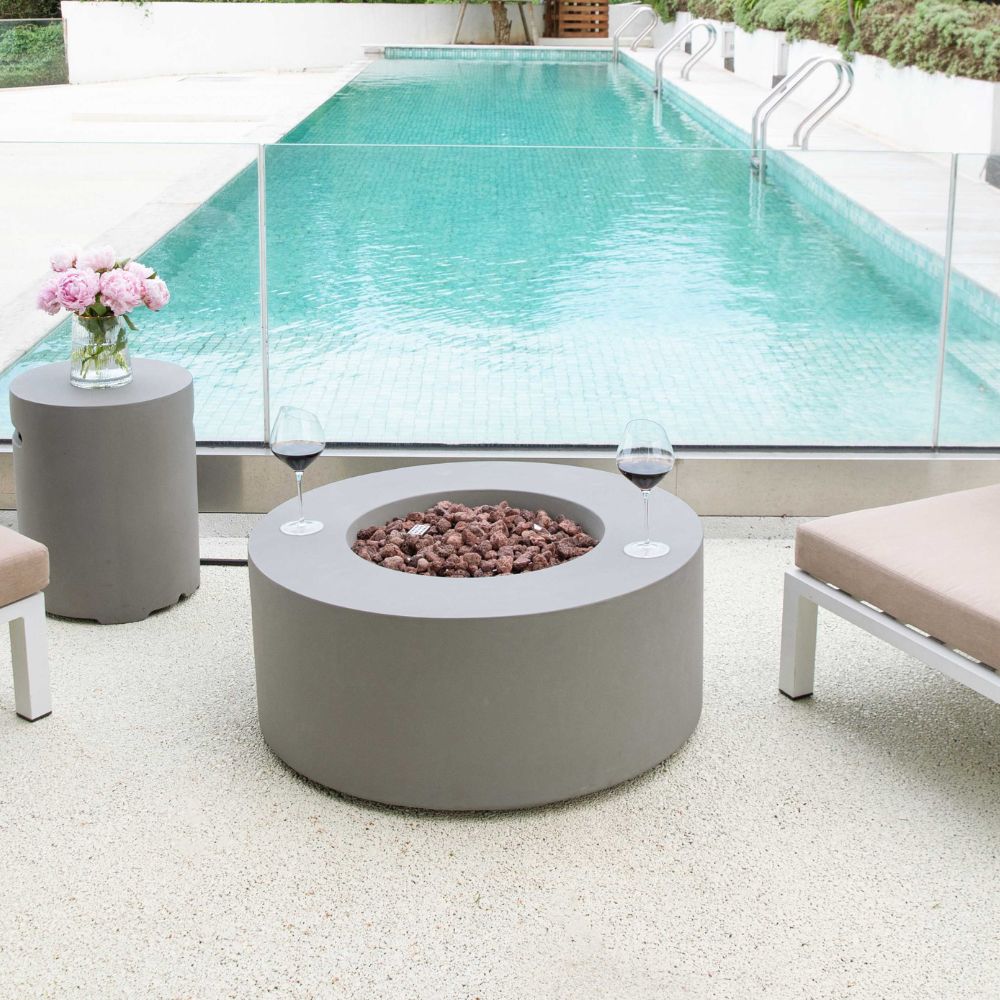 Tramore Cast Concrete Fire Table