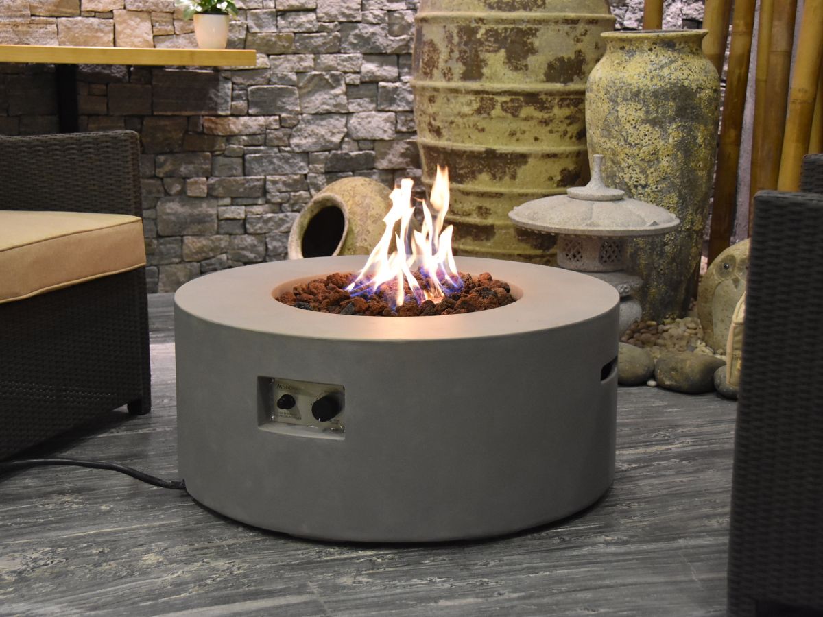 Tramore Cast Concrete Fire Table