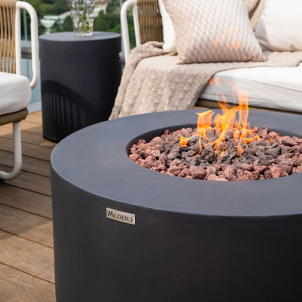 Venice Cast Concrete Fire Table