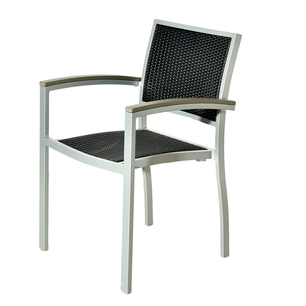 Marco Wicker Dining Arm Chair