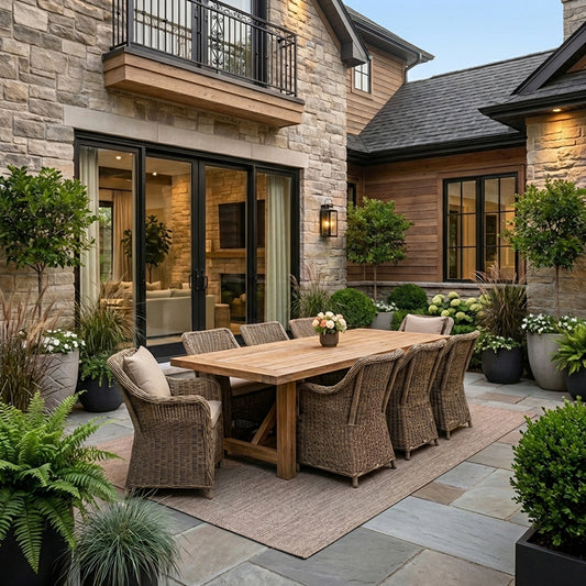 Monaco 9pc Dining Set