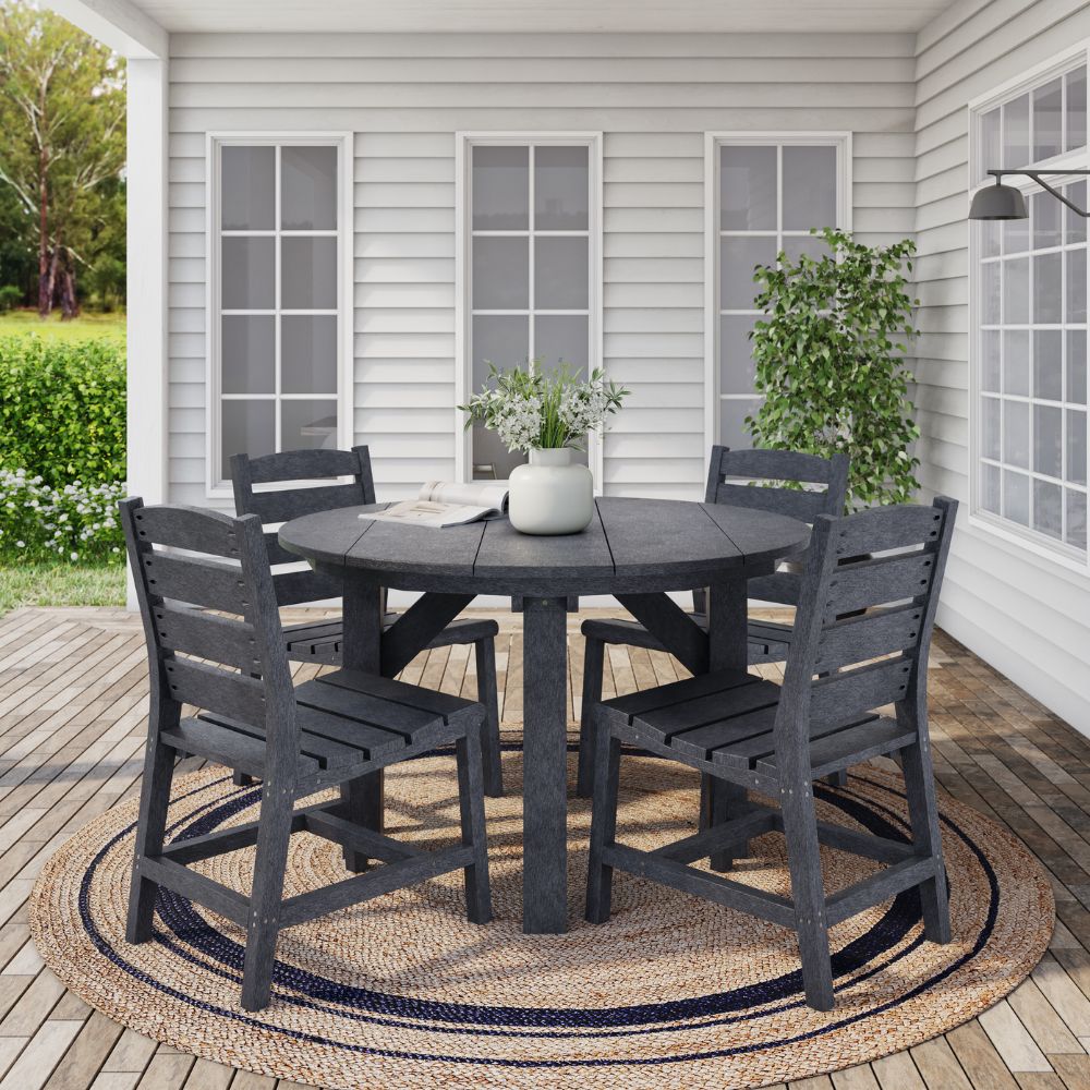 Napa 5pc Dining Set with Side Chairs