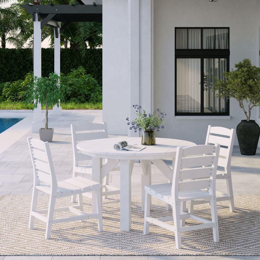 Napa 5pc Dining Set with Side Chairs