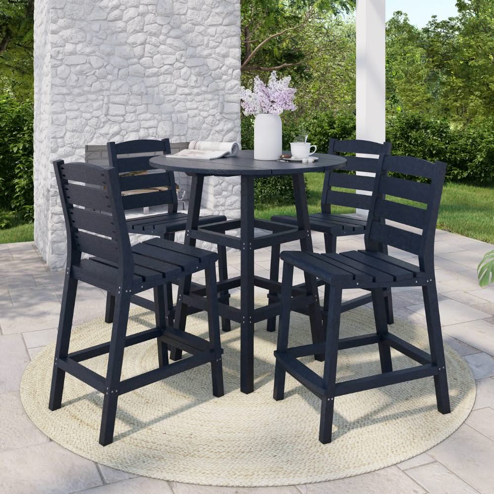 Napa 6pc Counter Set with Side Chairs